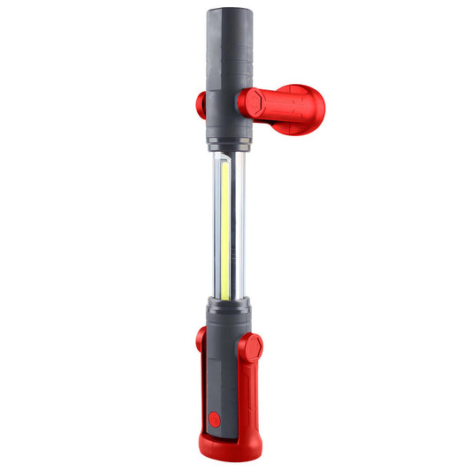 Click Rechargeable Extendable Work Light - 600 Lumens - Adjustable Length & Angle