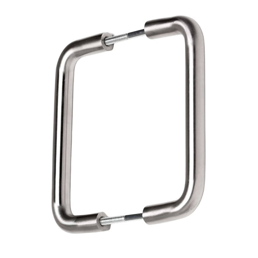 Lemaar Back to Back D Pull 150 x 16mm Satin Stainless Steel Durable - Auzzistore