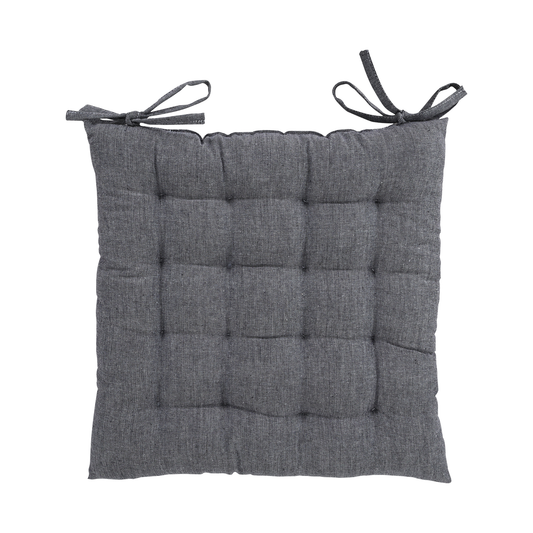 Mojo 44cm Grey Sachin Outdoor Chair Cushion - Universal Fit - UV & Water Resistant