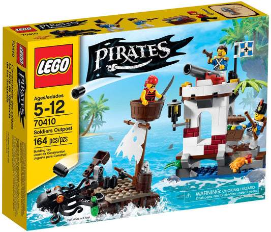LEGO 70410 Soldiers Outpost: Pirate Raft & Octopus Attack - Auzzistore