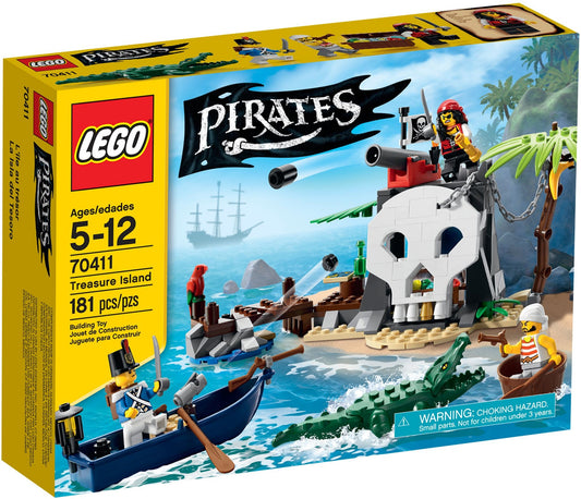 LEGO 70411 Treasure Island Pirate Adventure Set - Auzzistore