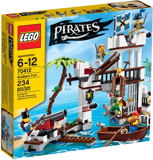 LEGO 70412 Soldiers Fort: Pirate Battle Playset - Auzzistore