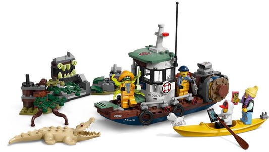 LEGO 70419 Hidden Side Wrecked Shrimp Boat AR Playset – view 2 - Auzzistore