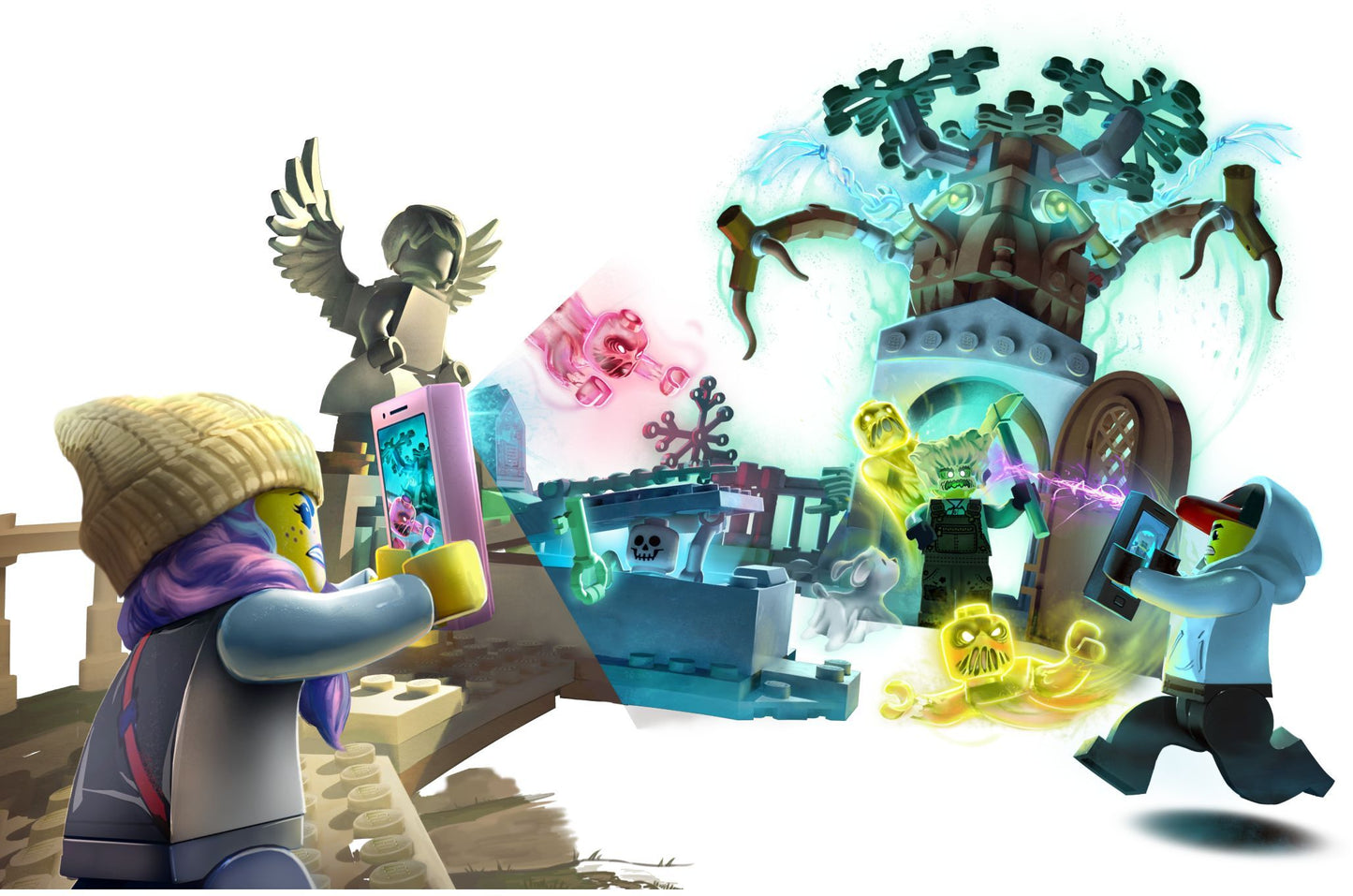 LEGO 70420 Graveyard Mystery - AR Ghost Hunting Playset