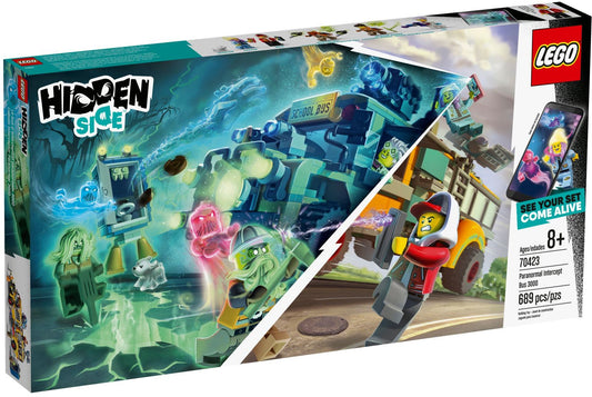 LEGO 70423 Hidden Side Paranormal Intercept Bus 3000 AR Playset