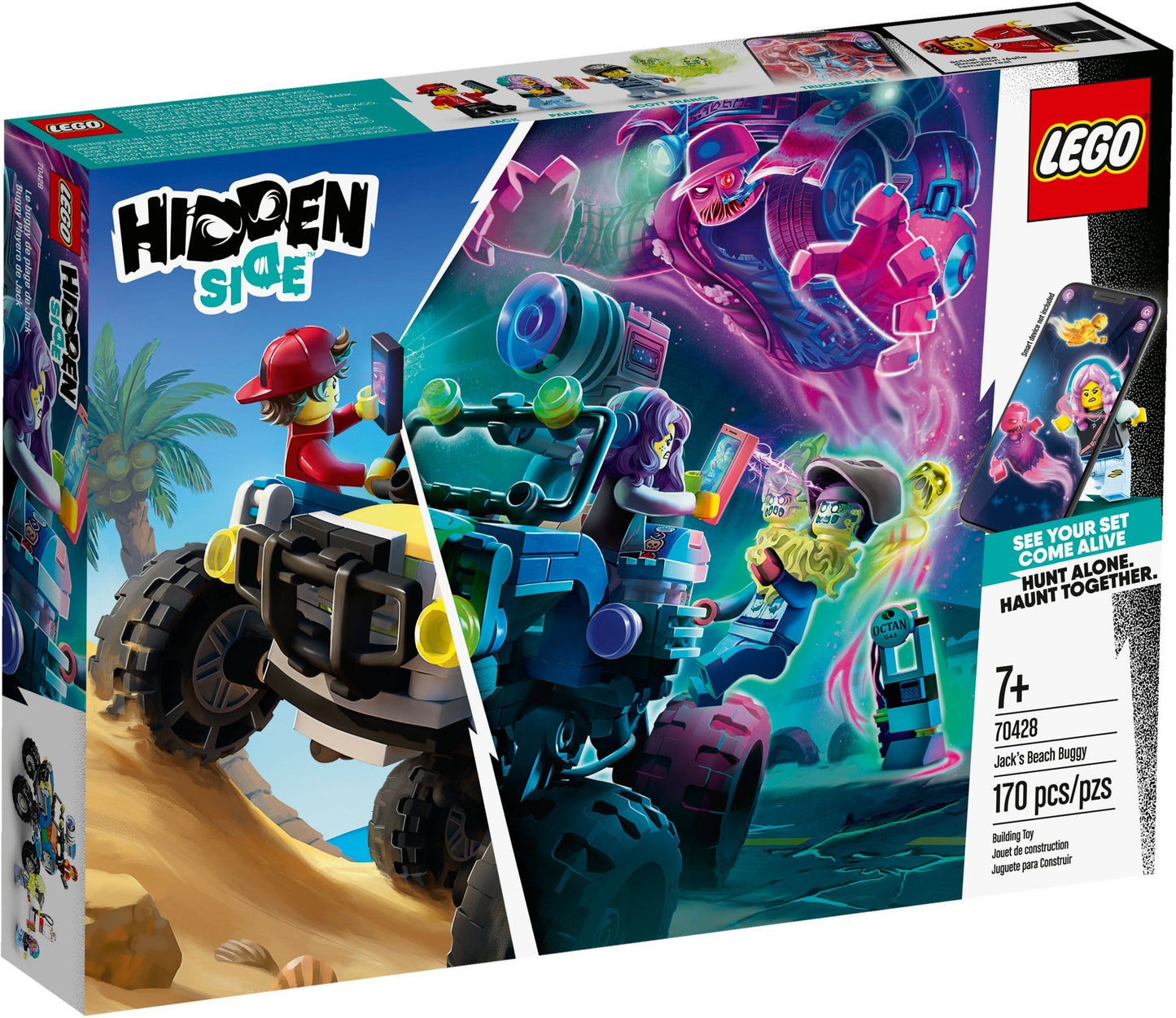 LEGO 70428 Jack's Beach Buggy: AR Ghost Hunting Toy
