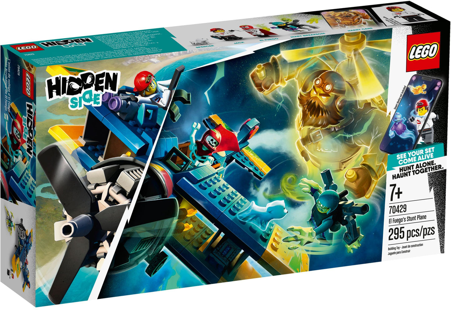 LEGO 70429 El Fuego's Stunt Plane: Hidden Side AR Playset