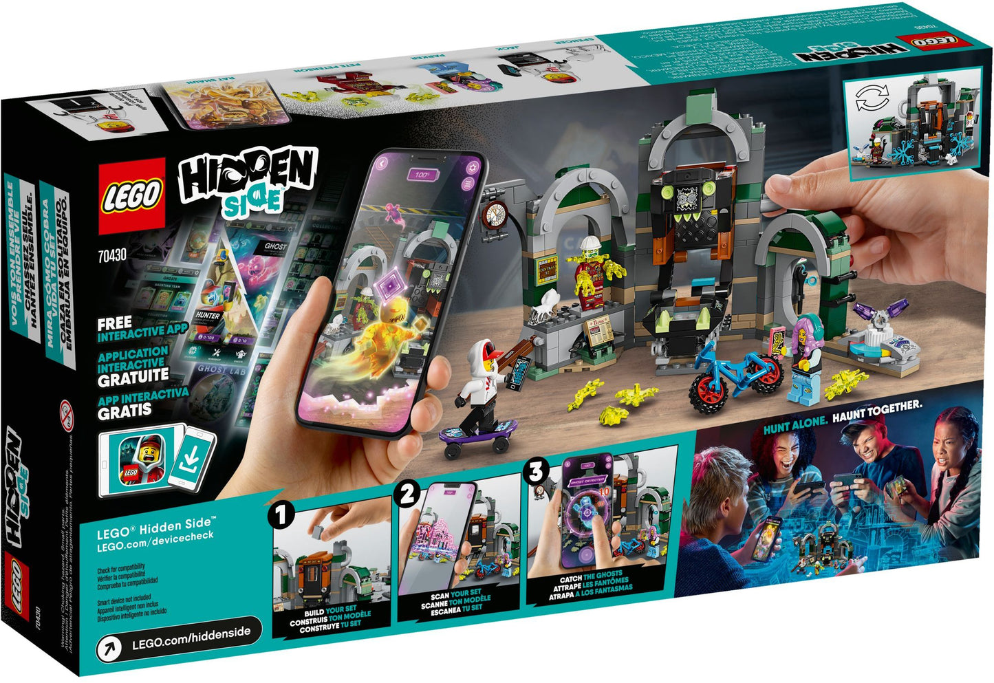 LEGO 70430 Newbury Subway Hidden Side AR Playset