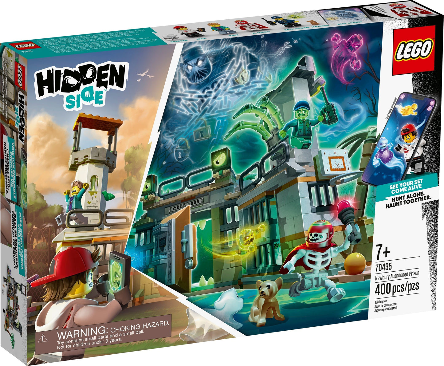 LEGO 70435 Newbury Abandoned Prison: AR Ghost Hunting Toy