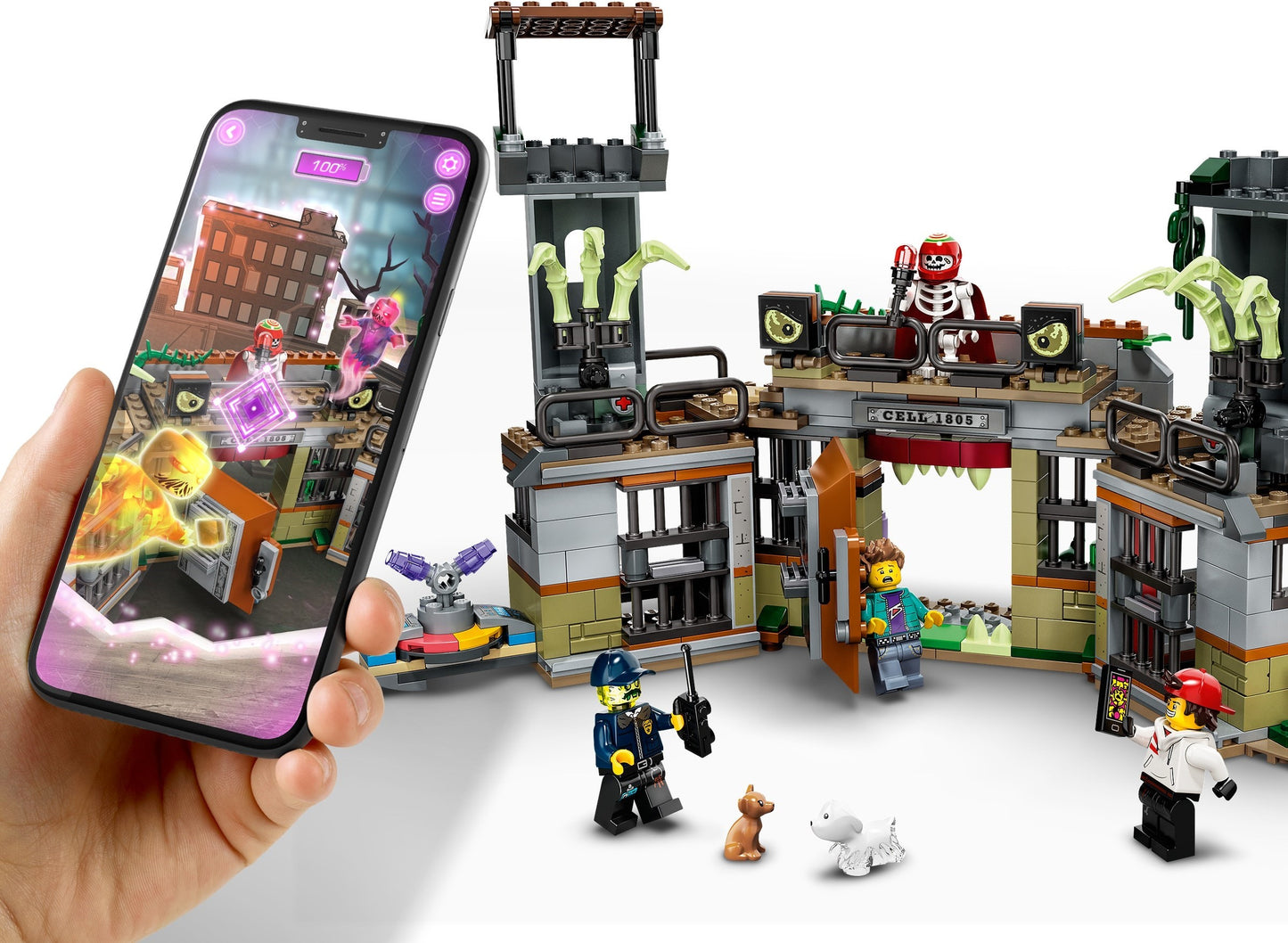 LEGO 70435 Newbury Abandoned Prison: AR Ghost Hunting Toy