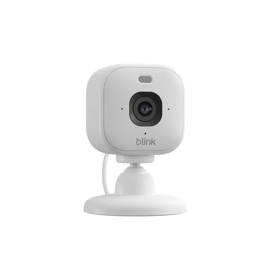 Blink Mini 2K Security Camera - White - 2K Video - Two-Way Audio - Indoor/Outdoor – view 2 - Auzzistore