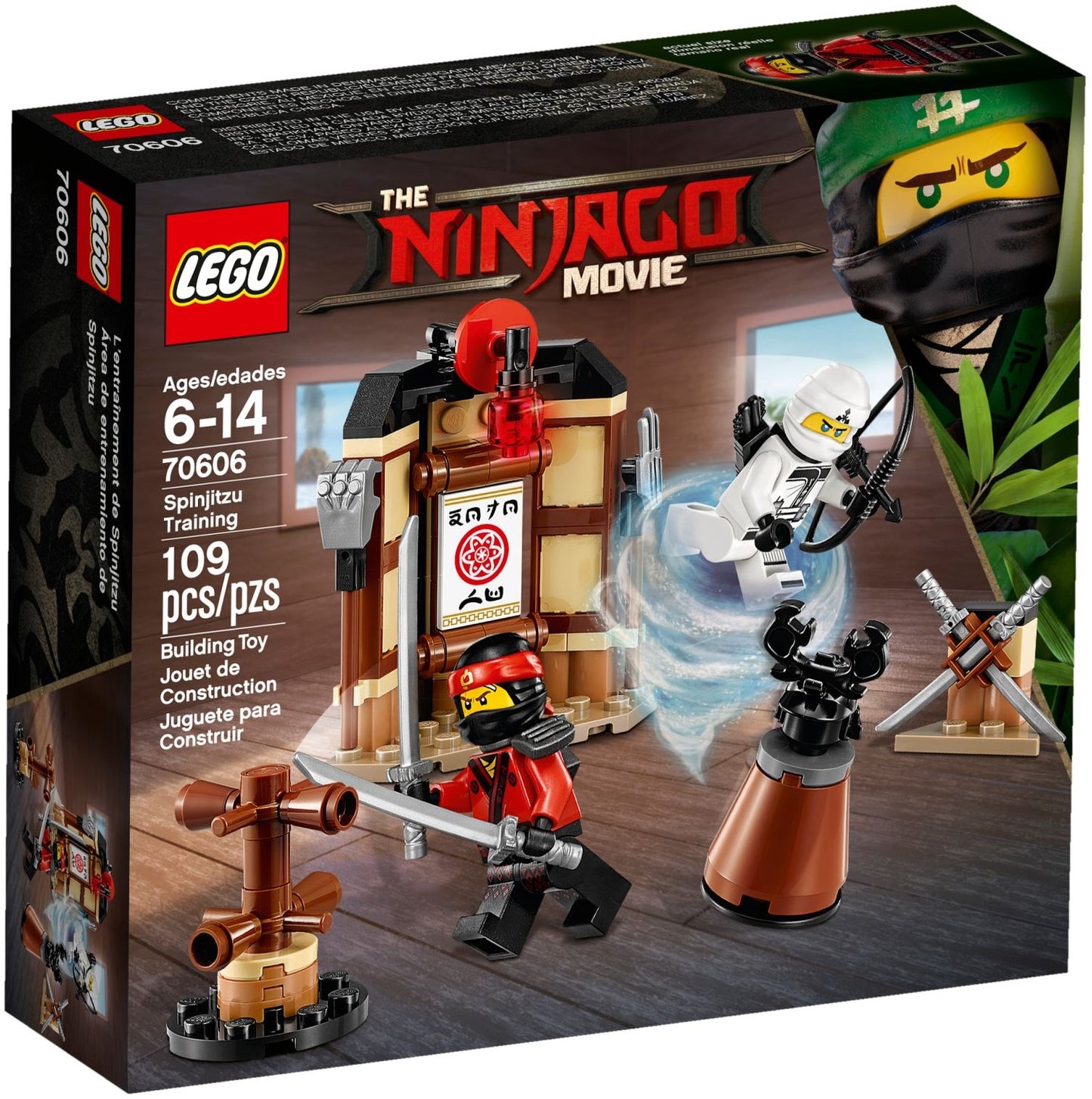 LEGO 70606 Ninjago Spinjitzu Training Dojo Playset