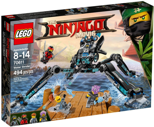LEGO 70611 Water Strider: Ninja Mech vs. Shark Army - Auzzistore