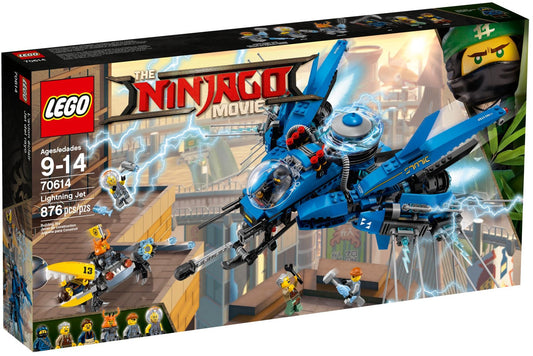 LEGO 70614 NINJAGO Movie Lightning Jet - Jay vs. Shark Army - Auzzistore