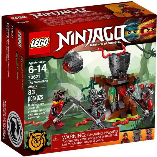 LEGO 70621 Vermillion Attack: Win the Time Blade! - Auzzistore