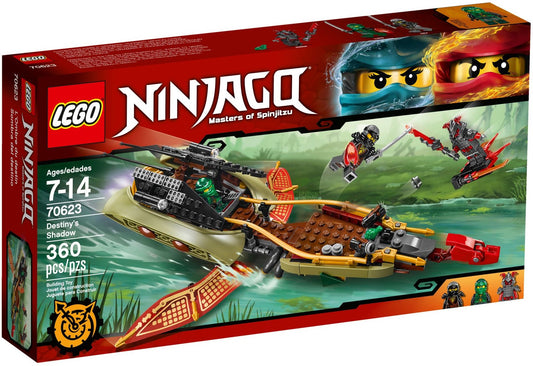 LEGO 70623 Destiny's Shadow Ninja Boat & Flyer - Auzzistore