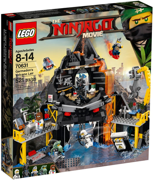 LEGO 70631 Garmadon's Volcano Lair - NINJAGO Movie Set - Auzzistore