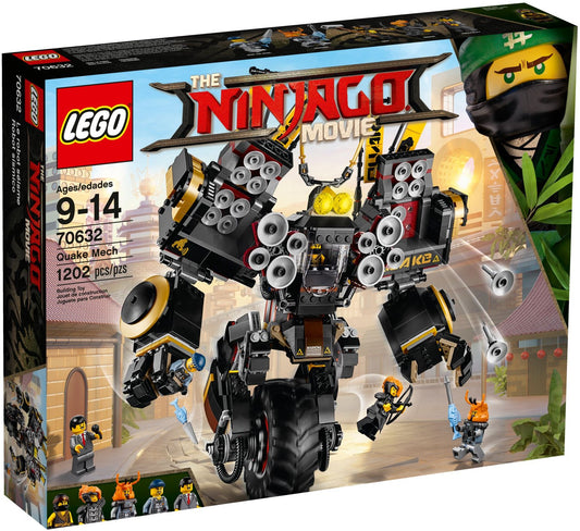 LEGO 70632 Quake Mech - NINJAGO Cole's Soundwave Mech with Minifigures - Auzzistore