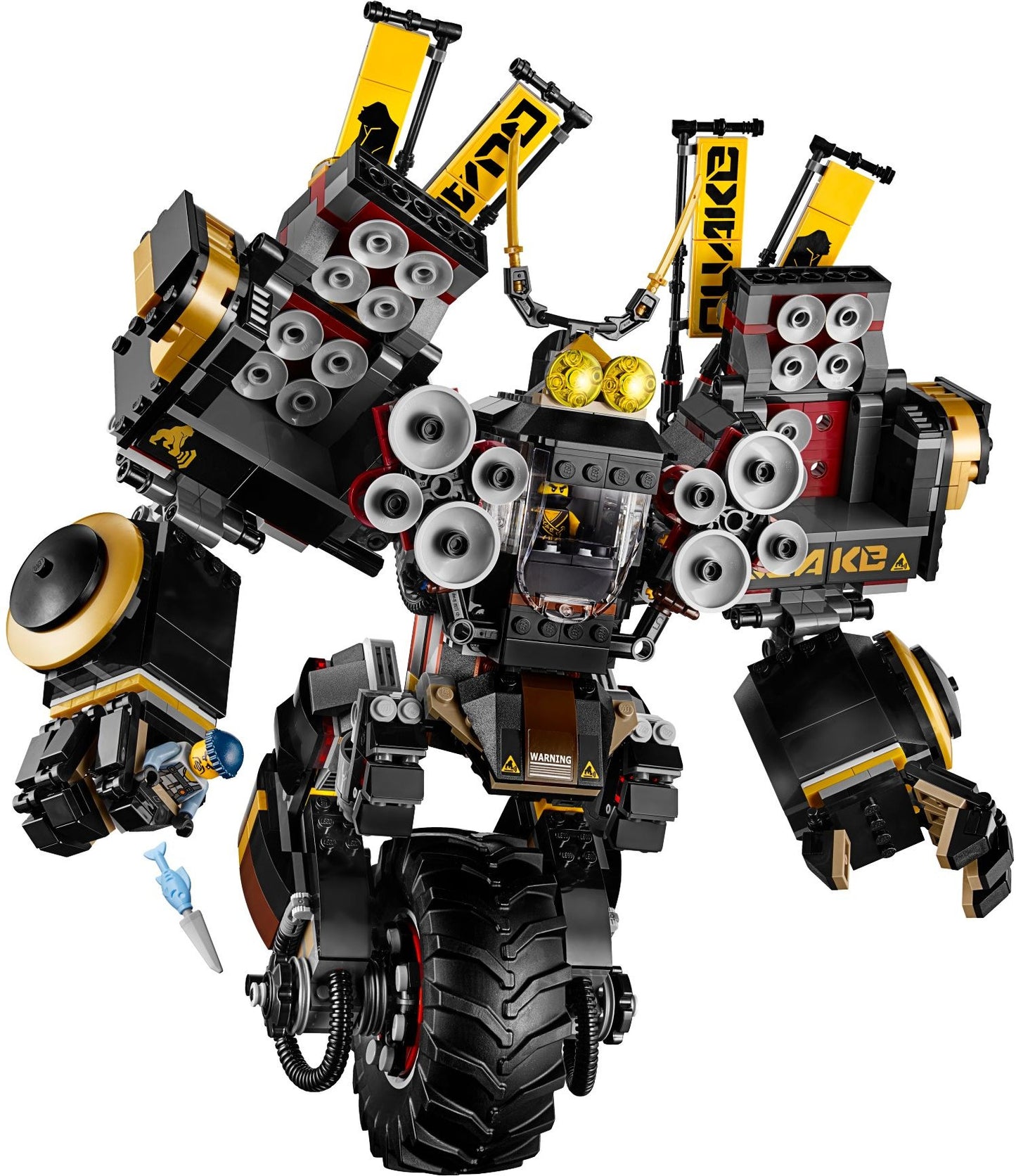 LEGO 70632 Quake Mech - NINJAGO Cole's Soundwave Mech with Minifigures