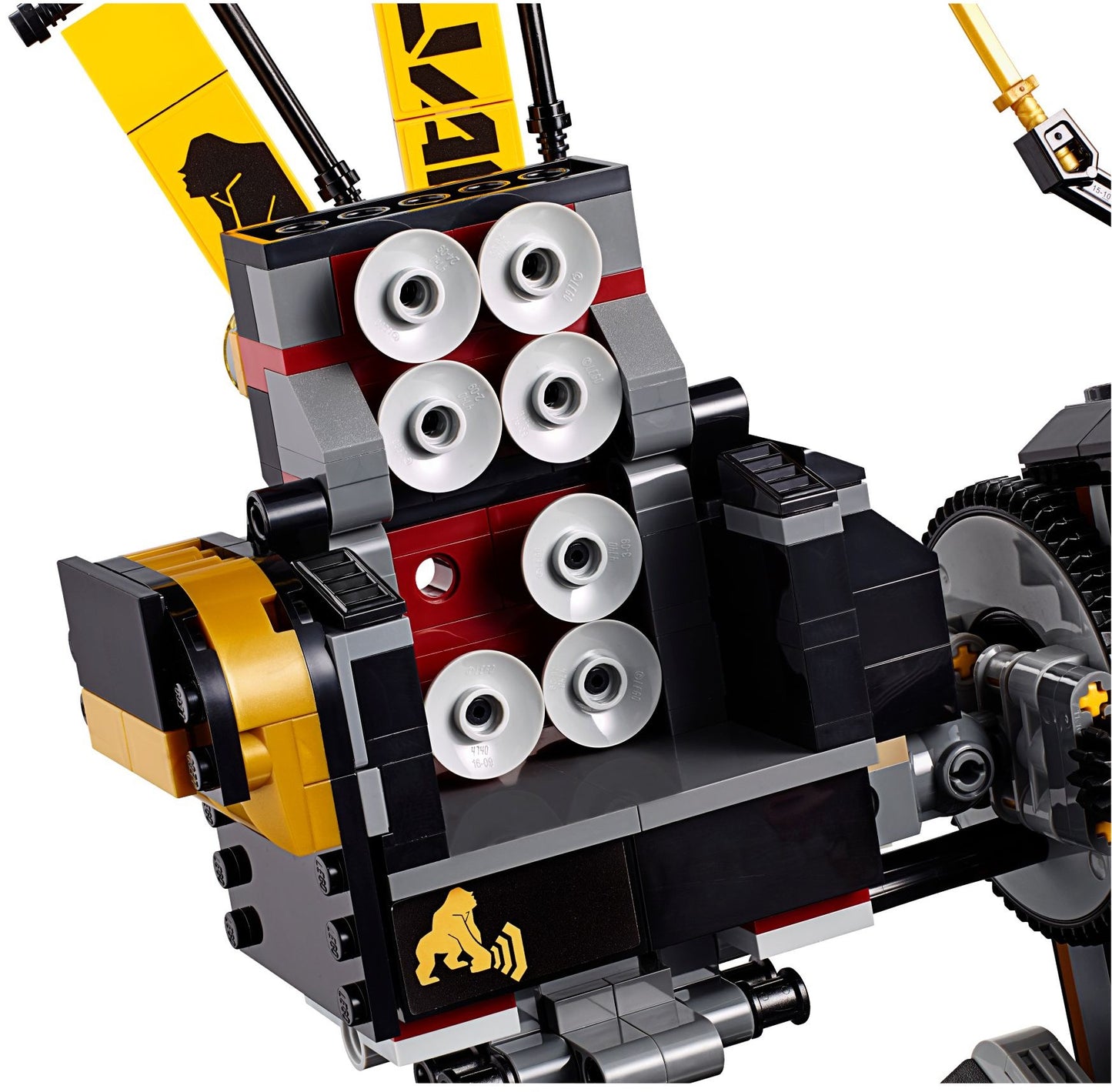 LEGO 70632 Quake Mech - NINJAGO Cole's Soundwave Mech with Minifigures