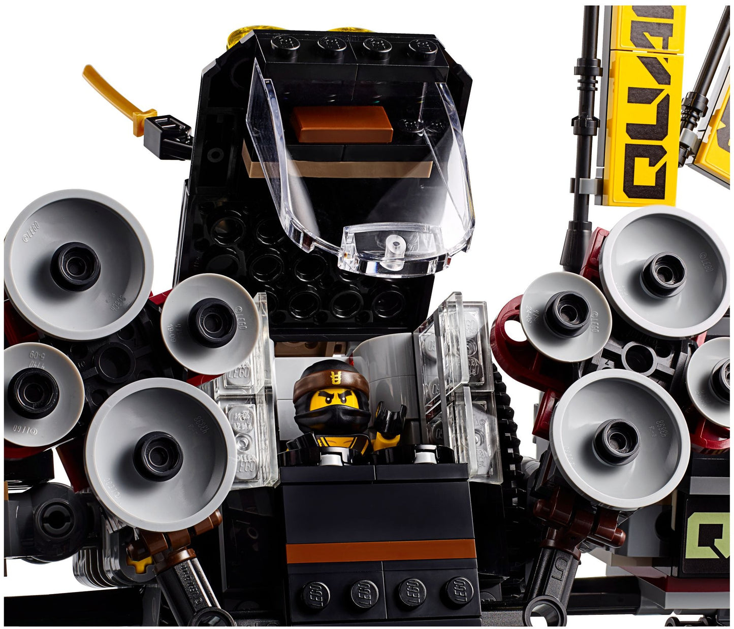 LEGO 70632 Quake Mech - NINJAGO Cole's Soundwave Mech with Minifigures