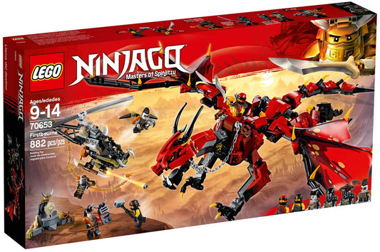 LEGO 70653 Firstbourne Dragon & HunterCopter - NINJAGO Set - Auzzistore