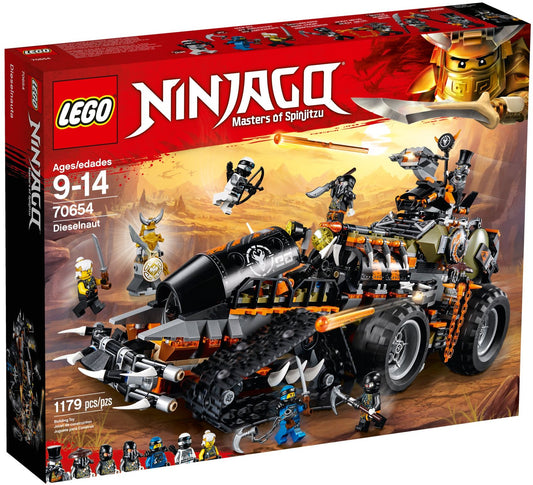 LEGO 70654 Dieselnaut Tank - NINJAGO Dragon Hunters Set - Auzzistore