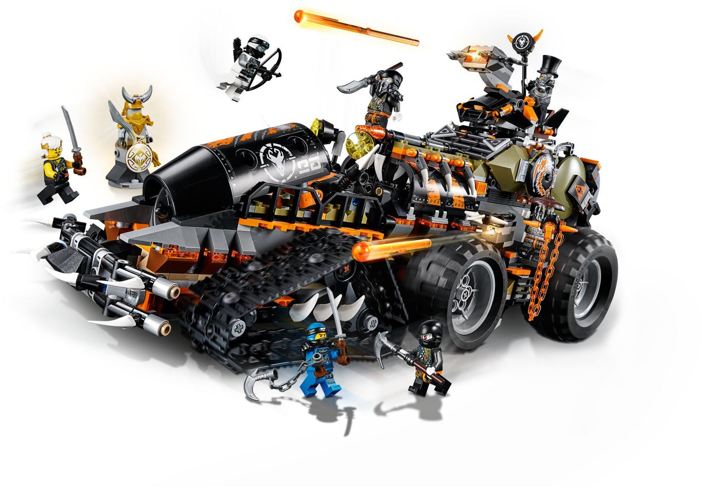 LEGO 70654 Dieselnaut Tank - NINJAGO Dragon Hunters Set