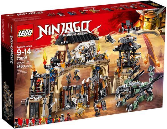 LEGO 70655 Dragon Pit: Ninja Battle for Dragon Armor - Auzzistore