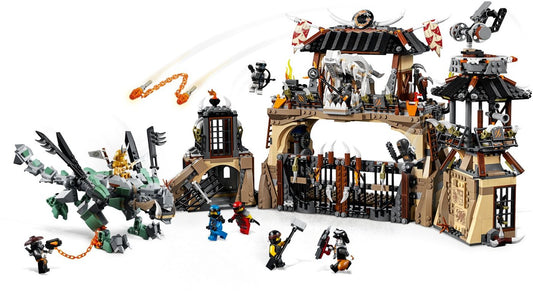 LEGO 70655 Dragon Pit: Ninja Battle for Dragon Armor – view 2 - Auzzistore