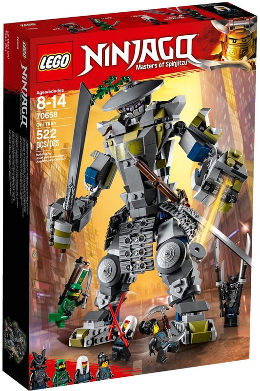 LEGO 70658 Oni Titan: Ninja Battle Set with Lloyd & Nya - Auzzistore