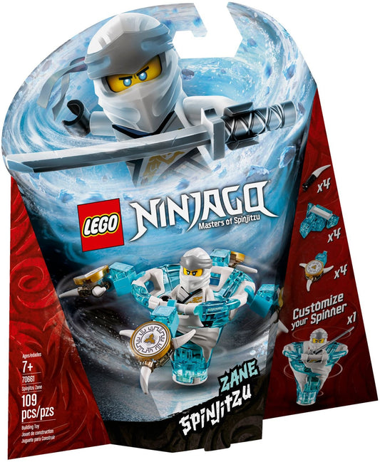 LEGO 70661 Spinjitzu Zane Tornado of Ice Spinner - Auzzistore