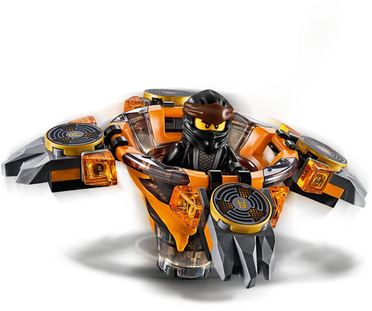 LEGO 70662 Spinjitzu Cole - Ninja Tornado of Earth Spinner – view 2 - Auzzistore