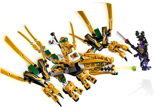 LEGO 70666 Golden Dragon: Lloyd's Final Battle – view 2 - Auzzistore