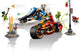 LEGO 70667 Kai's Blade Cycle & Zane's Snowmobile NINJAGO Set – view 2