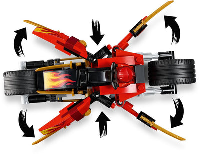 LEGO 70667 Kai's Blade Cycle & Zane's Snowmobile NINJAGO Set
