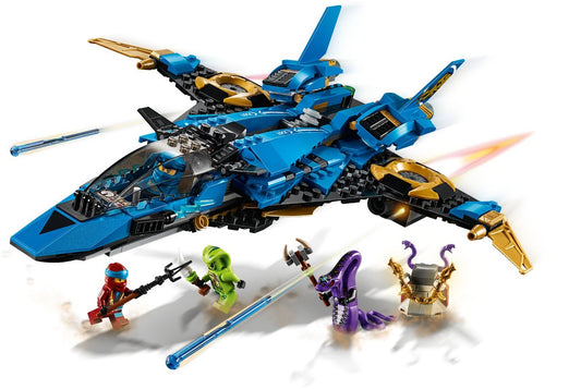 LEGO 70668 Jay's Storm Fighter Ninja Jet Plane – view 2 - Auzzistore