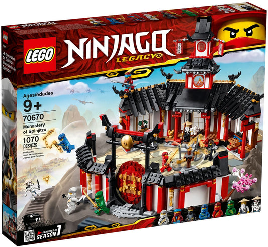 LEGO 70670 Monastery of Spinjitzu: Ninja Training & Battles - Auzzistore
