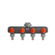 Pope 4 Way Tap Outlet - 4 Snap-On Outlets - 275mm x 140mm x 75mm