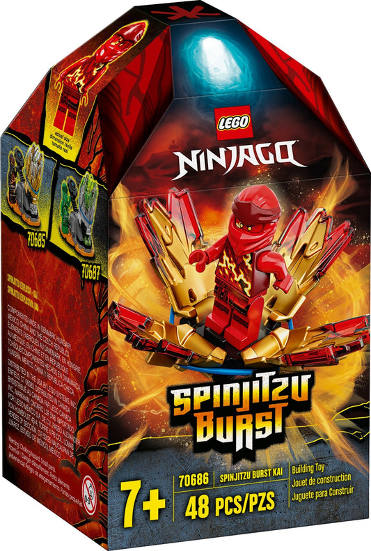 LEGO 70686 Spinjitzu Burst - Kai Ninja Training Toy - Auzzistore