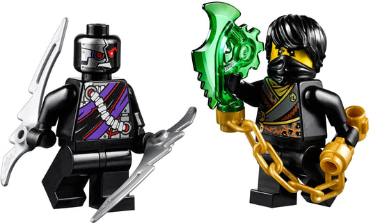 LEGO 70720 NINJAGO Hover Hunter: Cole vs. Nindroid – view 2 - Auzzistore