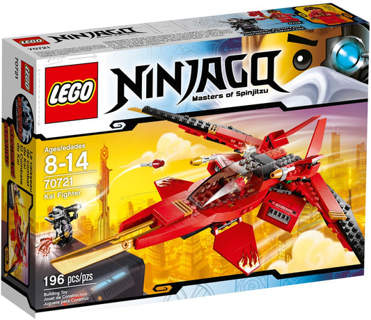 LEGO 70721 Kai Fighter: Ninja Vehicle vs. General Cryptor - Auzzistore