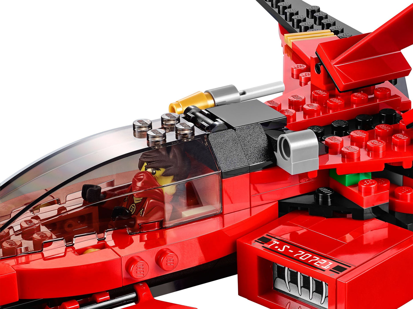 LEGO 70721 Kai Fighter: Ninja Vehicle vs. General Cryptor