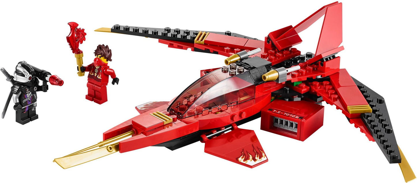 LEGO 70721 Kai Fighter: Ninja Vehicle vs. General Cryptor