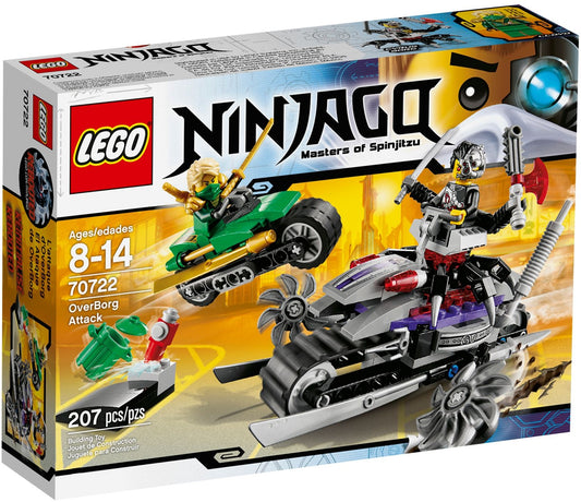 LEGO 70722 OverBorg Attack: Ninja Cycle Chase - Auzzistore