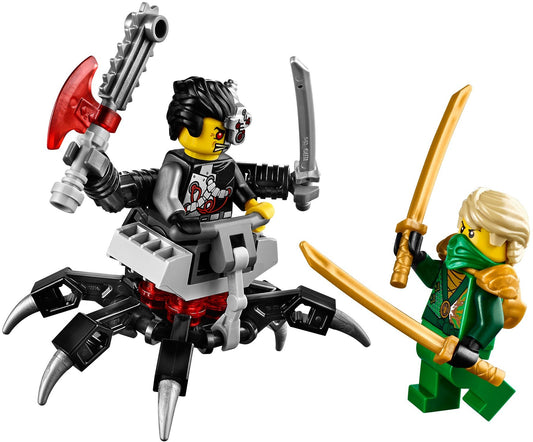 LEGO 70722 OverBorg Attack: Ninja Cycle Chase – view 2 - Auzzistore
