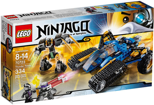 LEGO 70723 Thunder Raider - Ninja Vehicle with Earth Mech - Auzzistore