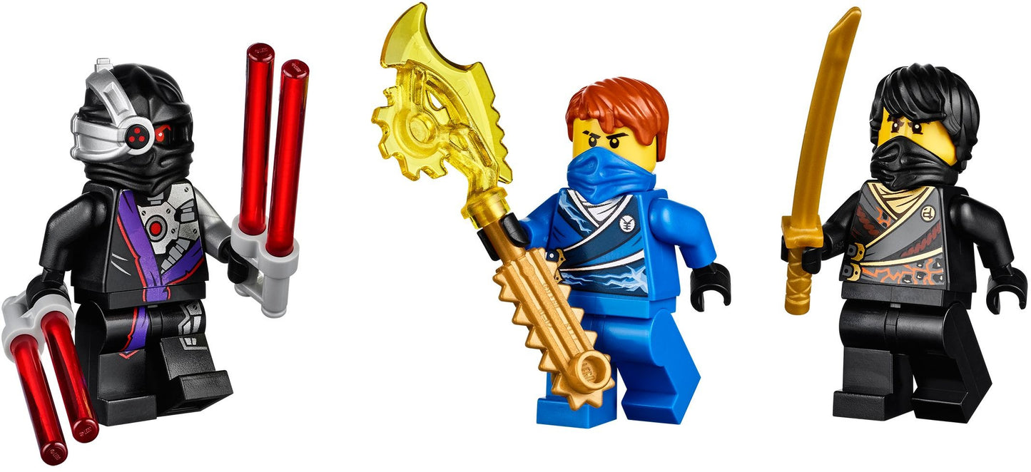 LEGO 70723 Thunder Raider - Ninja Vehicle with Earth Mech