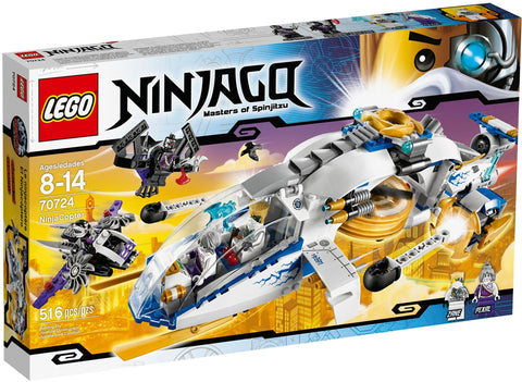 LEGO 70724 NinjaCopter: Aerial Assault with Zane & Pixal - Auzzistore
