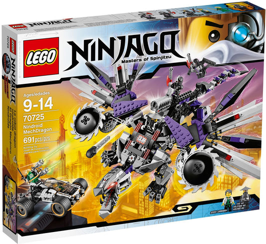 LEGO 70725 Nindroid MechDragon: Ninja vs. Evil Wu - Auzzistore